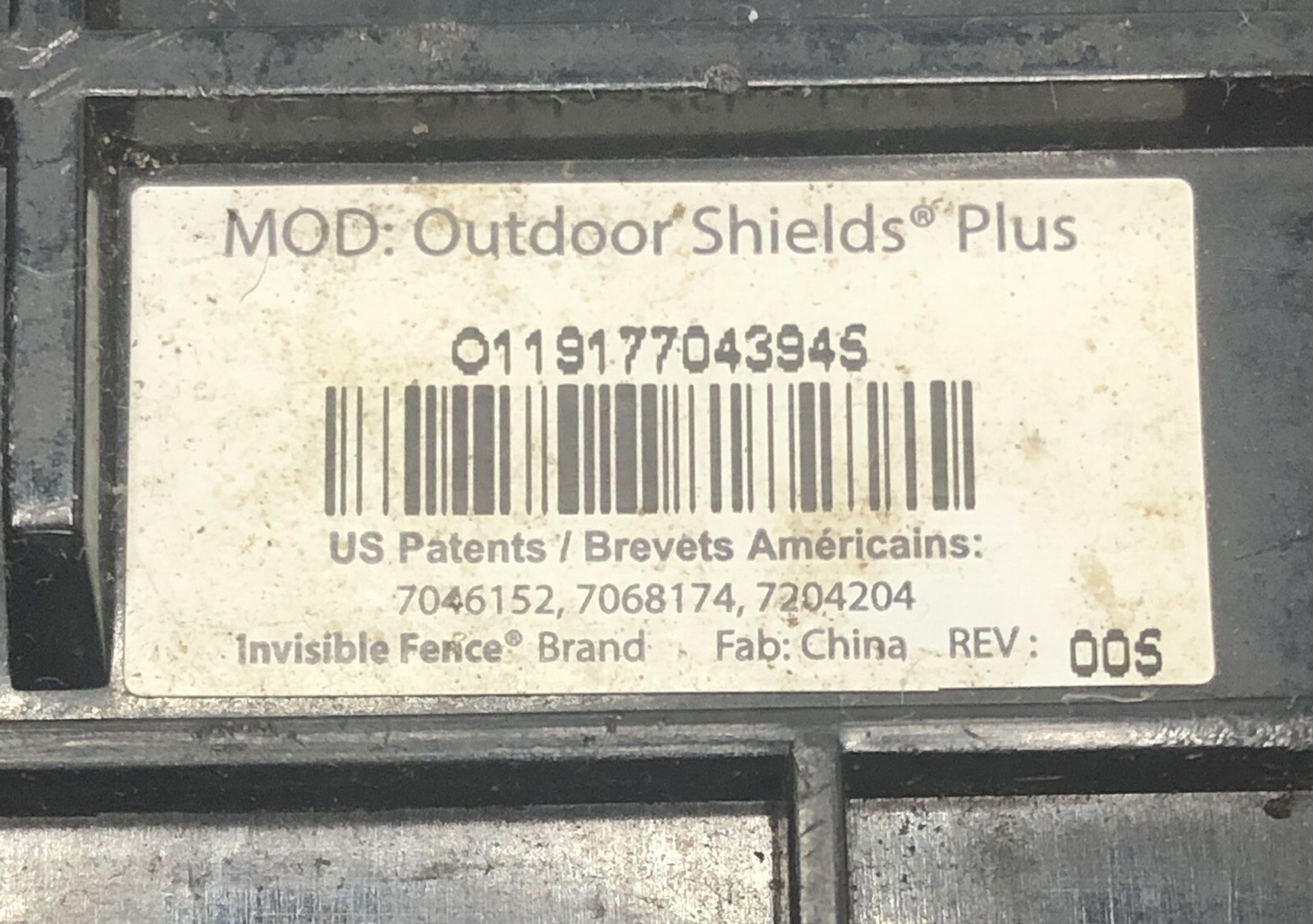 Invisible Fence Outdoor Shields Plus, “Rock” Dog Avoidance Transmitter