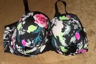 Torrid Sexy Curve Bra 360 Back Smoothing Push Up Plunge Bright Floral Size 44DDD — photo 1