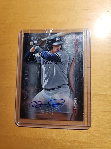 2014 Bowman Sterling Prospect Gary Sanchez Autograph