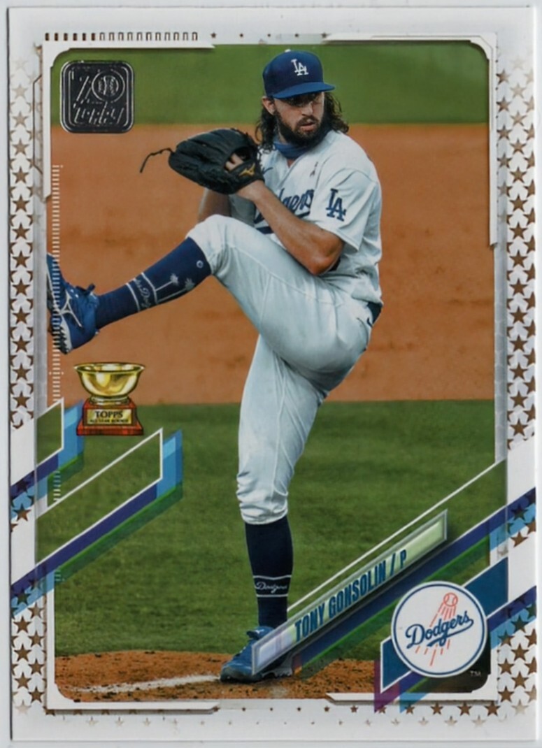 2021 Topps Gold Stars Tony Gonsolin Card #230