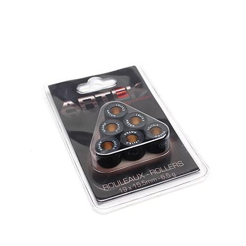 Jeu De 6 Galets Variateur Artek K1 – Dimensions 20 X 14.6 Mm – Pour KYMCO DINK 125 Et GRAND-DINK