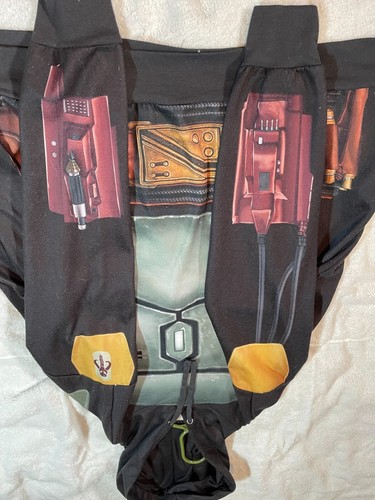 Men's X Large (XL) Star Wars Boba Fett Disney Parks cosplay hoodie - Picture 4 of 10