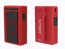 BUMPBOXX Retro Pager Red Wireless Bluetooth Rechargeable Clip On Speaker 