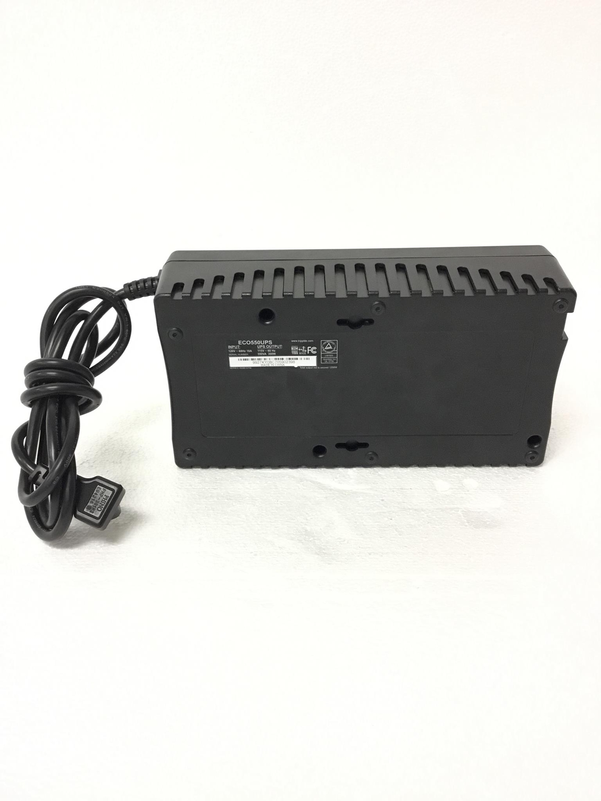 TRIPP LITE ECO550UPS 8 Outlets Uninterruptible Power Supply w/Cables, No Battery