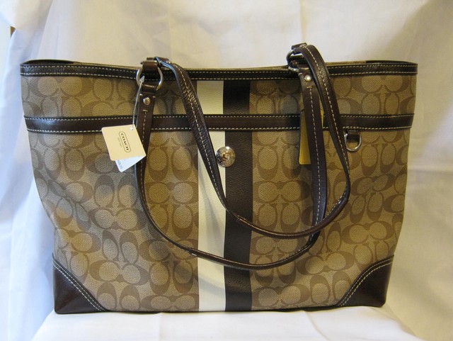 coach signature diaper bag