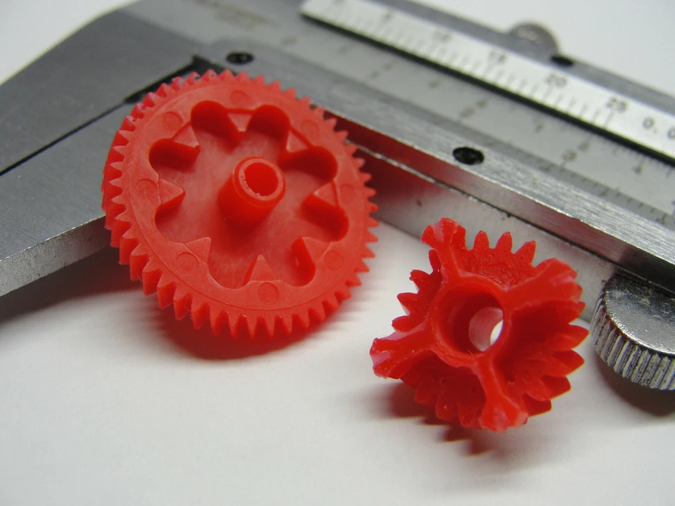 PHILIPS DCC 300 DCC 600 Zahnräder Elastisch wie Original PHILIPS DCC Gear Wheels - Bild 3 von 4