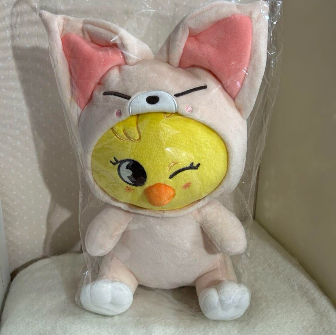 StrayKids SKZOO Leebit 抱きぬいぐるみ TOY WORLD Stray Kids SKZOO Fan Connecting 2024 SKZ Toy World Hugging