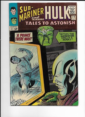TALES TO ASTONISH #72 FN/VF 7.0