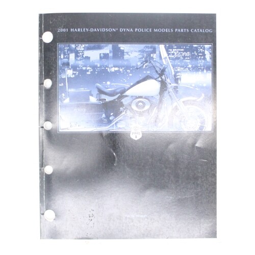 HarleyDavidson Dyna Police Models Parts Catalog (2001) Part Number