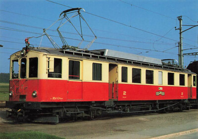 alte AK TW RBS BDe 4/4 24 Fraubrunnen 16.06.1986 ungelaufen Ansichtskarte H4997f