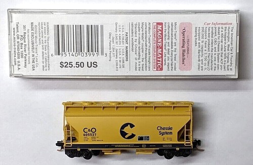 MTL Micro-Trains 92160 Chesapeake y Ohio C&O 605527 2 bahías tolva grieta | Zustand: New