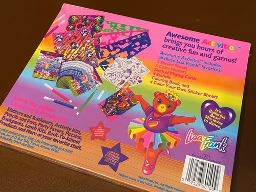 New RARE Unopened Vintage Lisa Frank Awesome Activities Box Set! - Picture 4 of 6