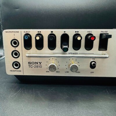 SONY TC-2810 cassette coder densuke typeIV w/ Cable | eBay SONY TC-2810 cassette coder densuke typeIV w/ Cable | eBay