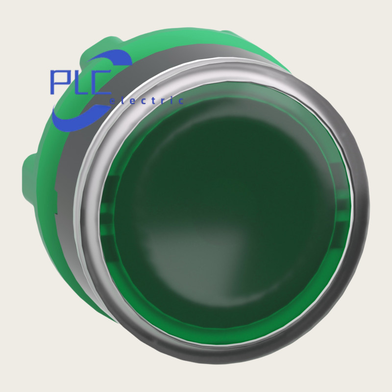 ZB5AW333 1PC New Schneider Head for illuminated push button green flush 22mm