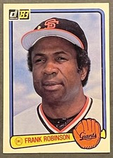 Frank Robinson 1983 Donruss #564 San Francisco Giants 