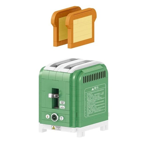 Building Blocks Set MOC Retro Coffee Machine & Toaster Kids Toys Simulation - Picture 5 of 8