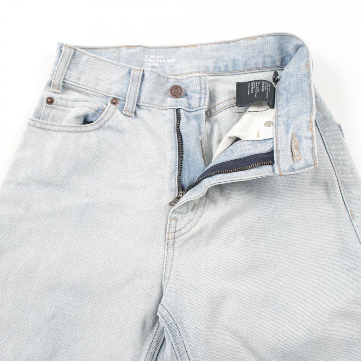 CELINE Margaret Jeans Denim pants 276Q 2N500 08SF cotton CELINE Margaret Jeans Denim pants 276Q 2N500 08SF cotton