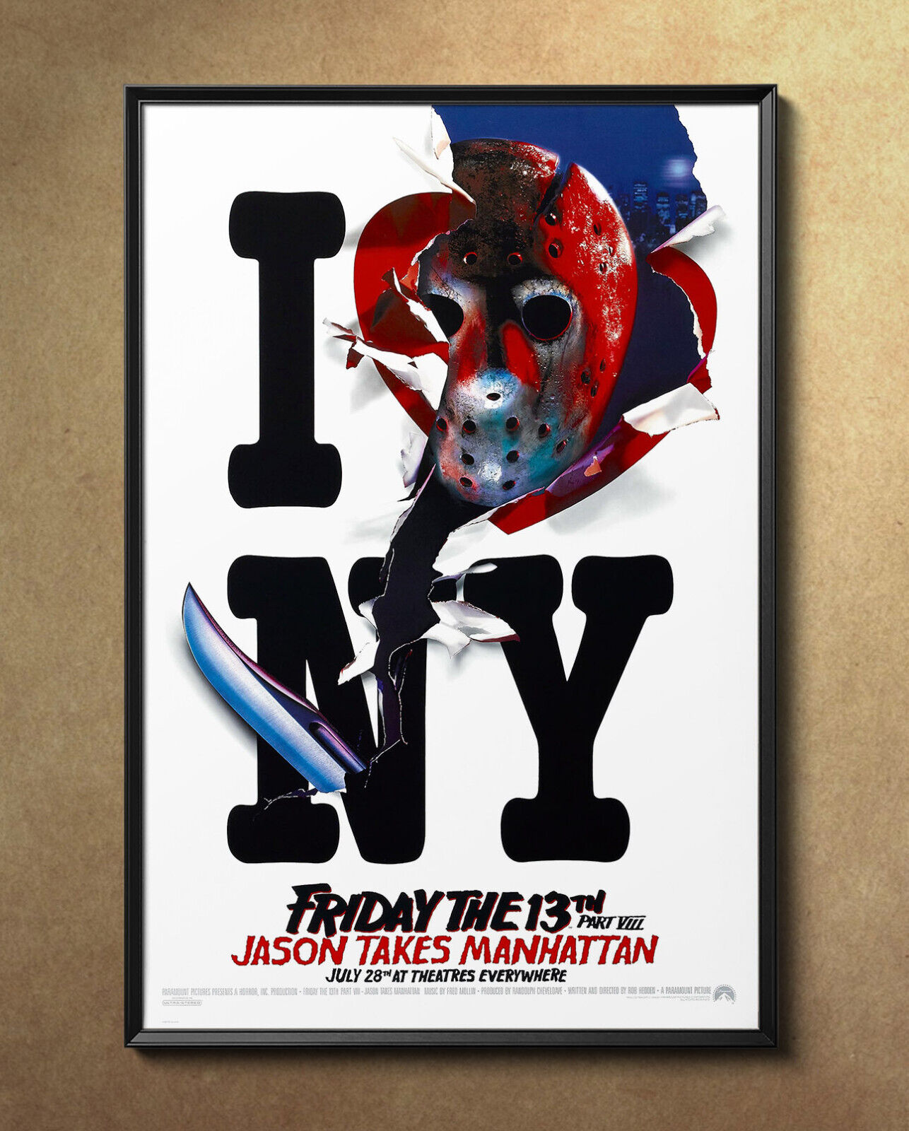 Friday the 13th 24x36 Movie Poster 