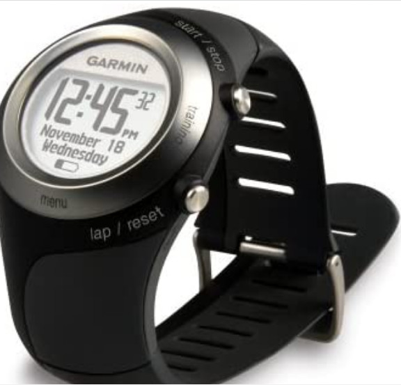 Garmin Forerunner 405 GPS Speed & Distance Watch with Heart Rate Monitor - BLACK