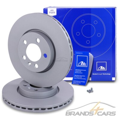 ATE 2x BREMSSCHEIBE Ø276 VORNE FÜR AUDI A1 SEAT IBIZA 5 SKODA FABIA 4 VW POLO 6