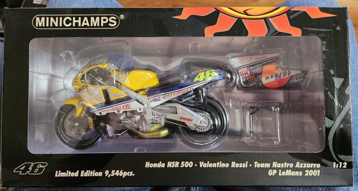 未開封 限定品 ミニチャンプス 1/12 ホンダ NSR500 ロッシ ミニチャンプス 122016946 1/12 ホンダ 2001 MINICHAMPS HONDA