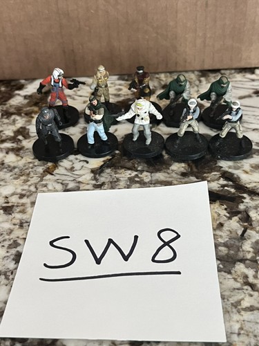 Star Wars Mini Lot Elite Rebel Hoth Trooper Commando Naboo Solider Officer LFL