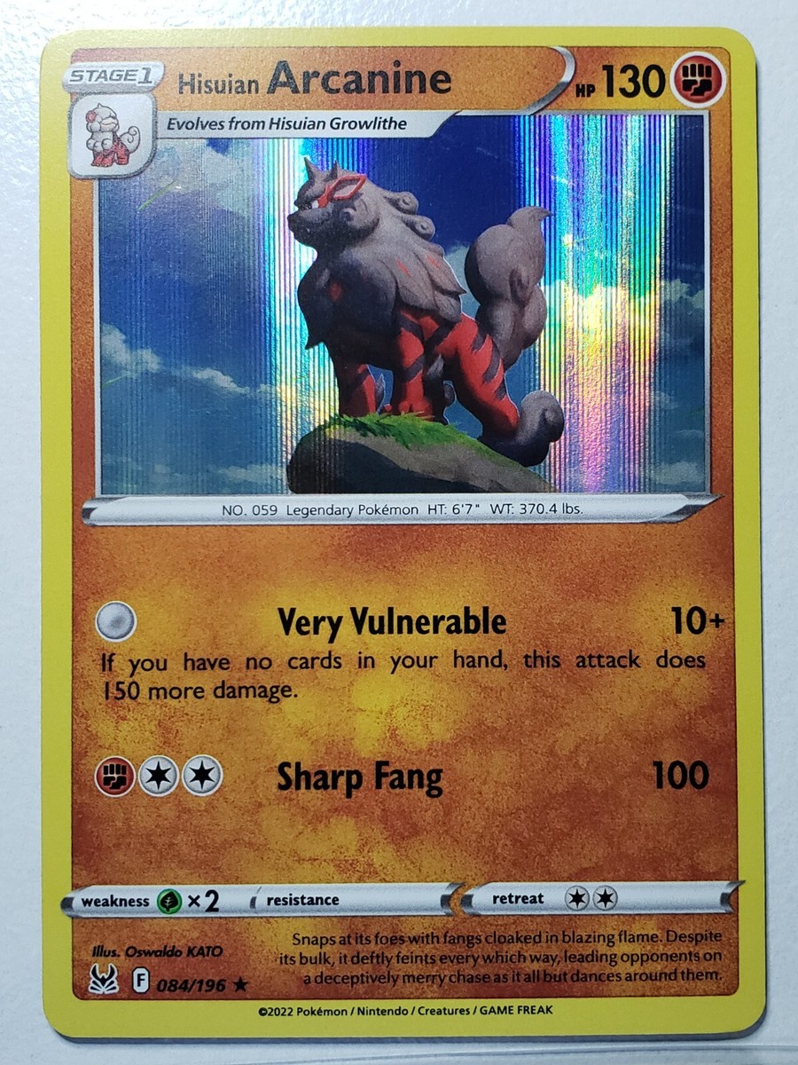 やさしいウインディ LIGHT ARCANINE-HOLO PSA8 Light Arcanine