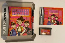 GAME BOY ADVANCE PRINCESS NATASHA COMPLETE WORN BOX, GAME MANUAL