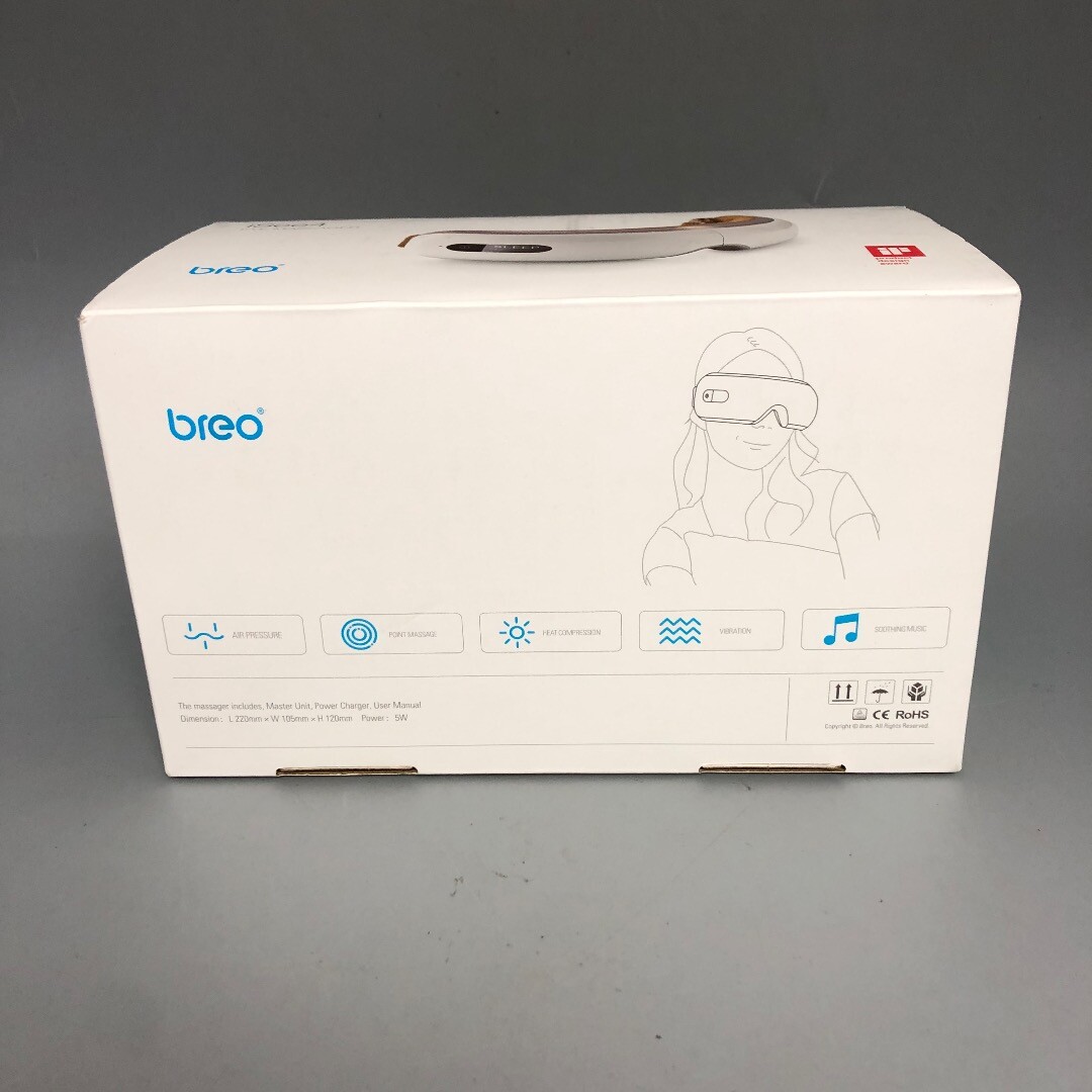 Breo iSee4 Eye Massager Device Heat Compression Air Pressure Electronic
