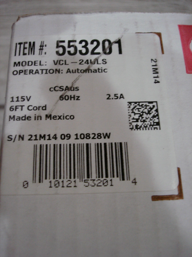 NUEVO Bomba de extracción de condensado Little Giant 553201 VCL-24ULS, 1/18 hp, 115 V, 3000 rpm - Imagen 3 de 7