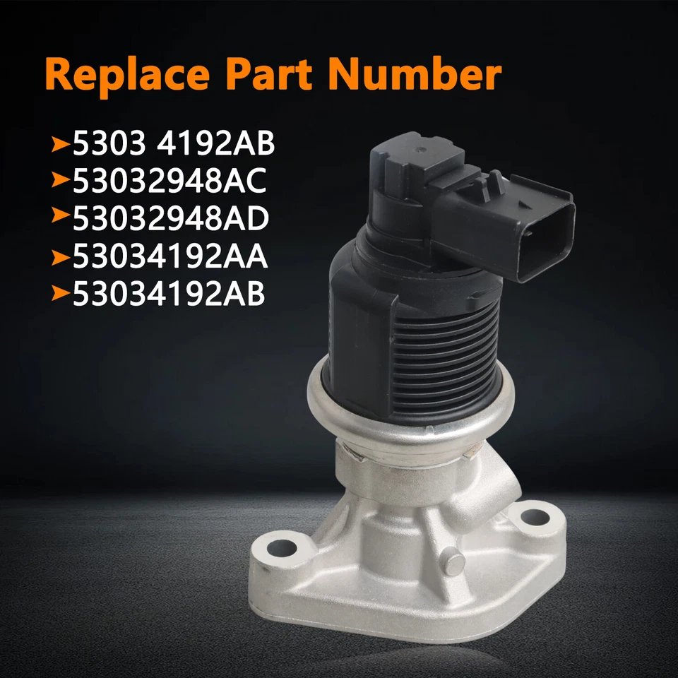 Клапан EGR для 2007-2012 Dodge Dakota Durango Ram 1500 Nitro 5,7 л - Изображение 3 из 4