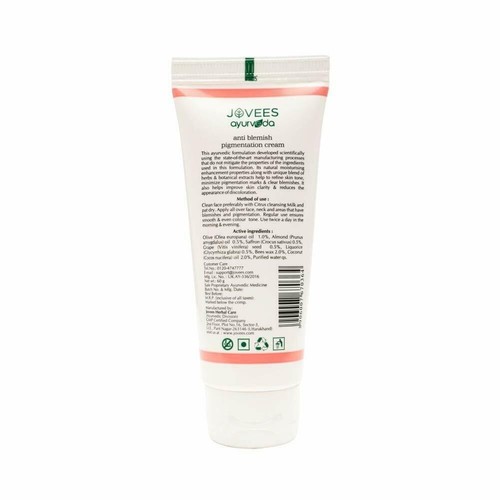 Jovees Herbal Anti Blemish Pigmentation Face Cream, 60 gms All Skin Types AUS - Picture 4 of 5