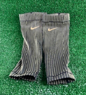 Nike Pro Elite 2022 Black Calf Sleeves Warmers Running CW2689-077 Sz Medium USA