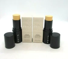 Lot / 2 Mally Quick Fix Foundation + Concealer Stick ~ Fair ~ 0.67 oz (x2)  BNIB