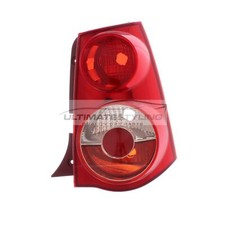 Rear Light Fits Kia Picanto 2007-2011 Tail Lamp Back Lens Drivers Side Right