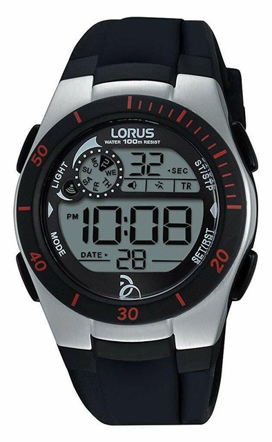 how to set a lorus digital watch