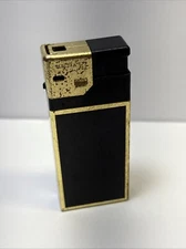 Vintage NON WORKING Scripto Electra XL Soft Touch Lighter Used Empty