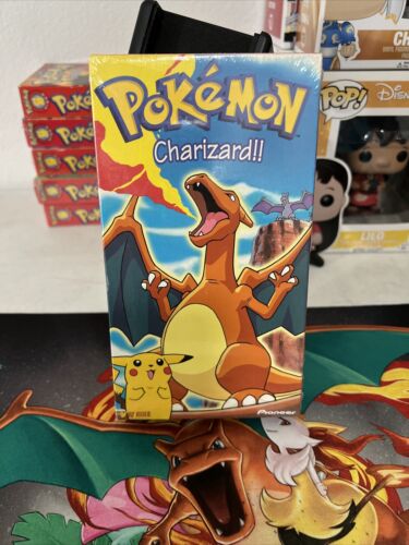 Pokémon Vol. 15 : Charizard (VHS) NEUF SCELLÉ RARE HTF sous licence Nintendo - Photo 1/13