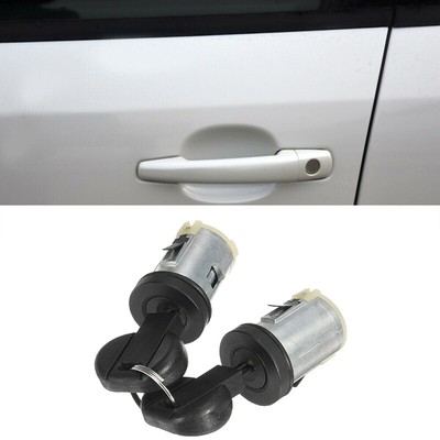 Toyota PRE RUNNER Outside Exterior DOOR HANDLE PAIR SET BLACK NEW 1995-2007
