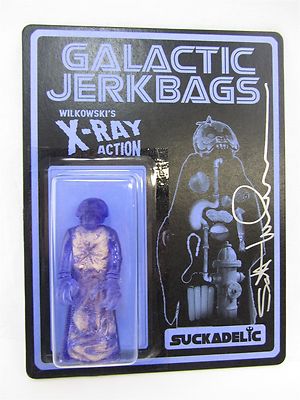 SIGNED by Scott Wilkowski Sucklord Galactic Jerkbags  DEFORMED GUT medium purple