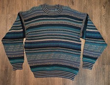 Vintage 90's Cambridge Classics Knit Sweater Made In USA Wool Acrylic