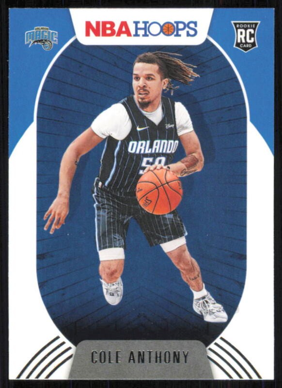 2020 HOOPS COLE ANTHONY 234 MINT RC BASKETBALL ORLANDO MAGIC