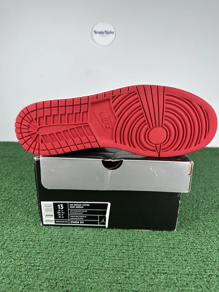 Talla 13 - Air Jordan 1 Retro 2009 Liebre - Nuevo Foto 4 de 4