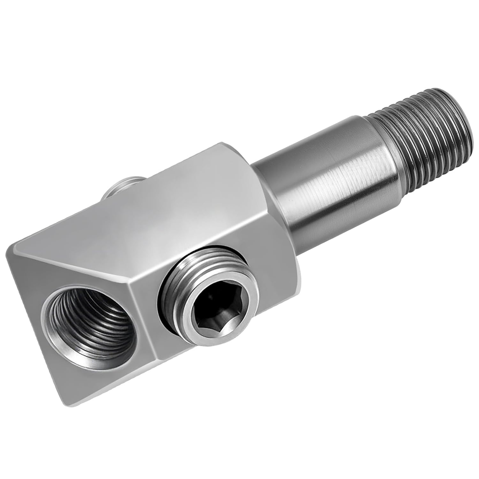 Sensor Blocker Assy Oil Pressure Sensor Thread Adapter for Chevy Small Block 305 350 ...