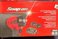 Snap-on Ct9035gmk2 18v 12 Cordless Impact Wrench Kit Gunmetal Tool Only-new