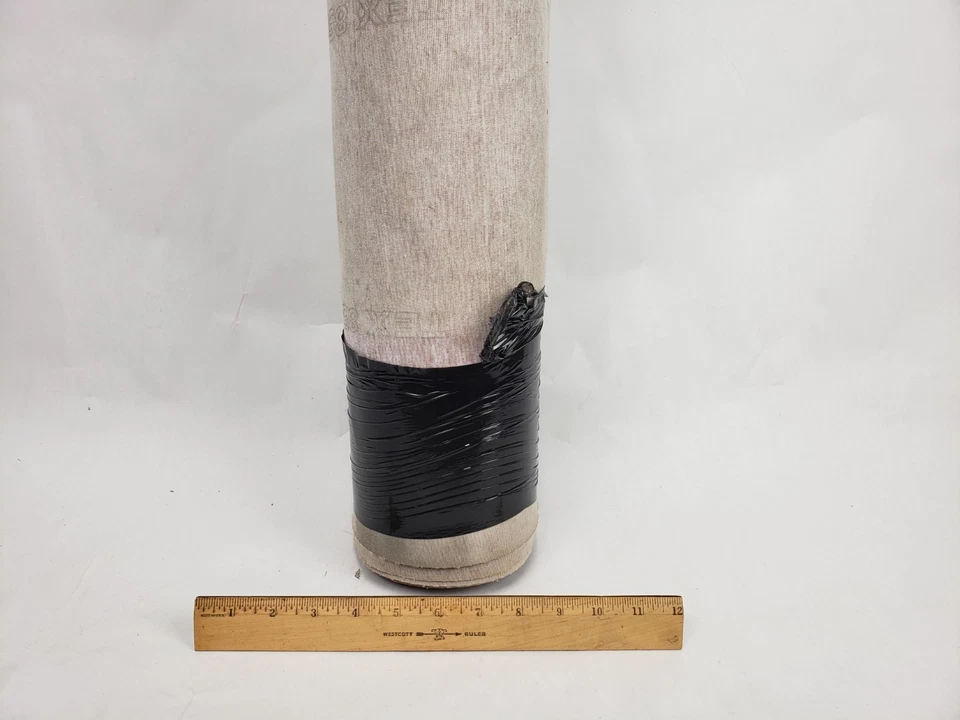 Red Crimson Burgandy Vinyl 55" Roll Fabric Waterproof Faux Leather Marine 28' Ft - Image 2 of 4