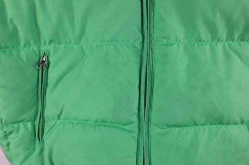 Vintage 90s Ralph Lauren Womens XL Distressed Duck Down Puffer Vest Jacket Green - Picture 6 of 19