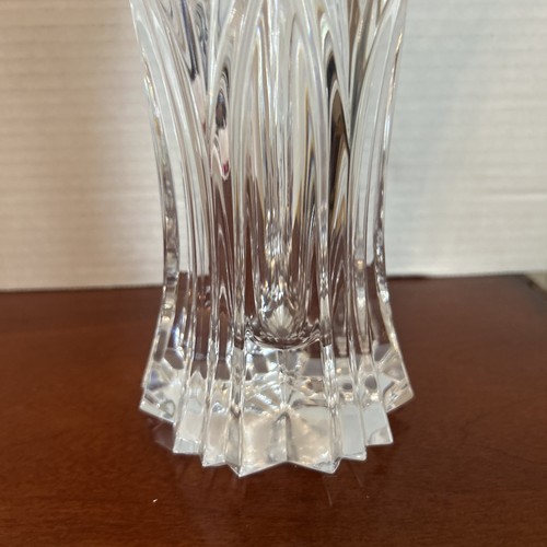 Vintage 10” Crystal Treasury Vase By Noritake West Germany. - Picture 4 of 7
