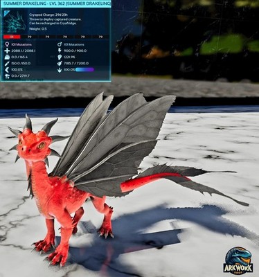 Ark Rock Drakes Solid TOP STATS ARK Survival Ascended ASA PVE - Foto 2