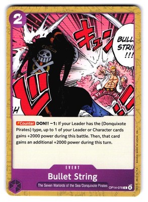 Bullet String OP14 #OP14-078 NM One Piece TCG C
